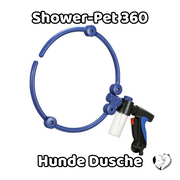 Shower-Pet 360 Hunde Dusche Haustierpflegeartikel PfotenLAND   