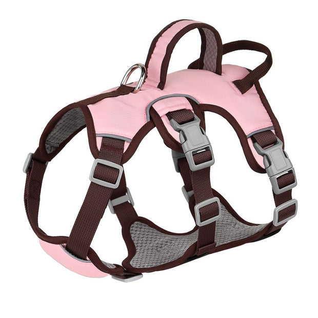 FlexiFit Hundegeschirr Pet Collars & Harnesses PfotenLAND Rosa S 