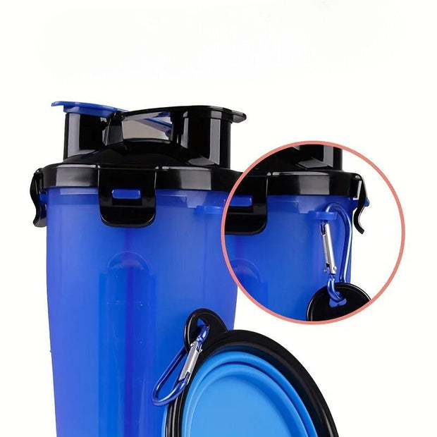 -30% 2-in-1 Futter-Wasserflasche 2-in-1 Futter-Wasserflasche PfotenLAND   