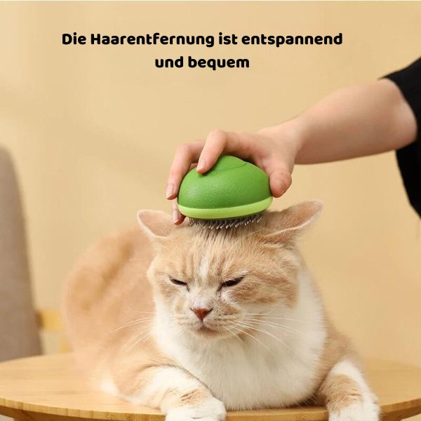 -30% Fluffy Katzenkamm - Katzenhaarentferner Tierhaarentferner und Fellpflegebürste PfotenLAND   