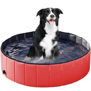 -20% Hundepool - Hundeplanschbecken Haustierbadewanne PfotenLAND Rot 80 x 20 cm Einzel