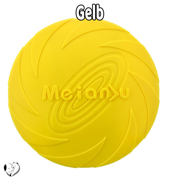 -20% Hundefrisbee Hundespielzeug PfotenLAND Gelb 15CM 