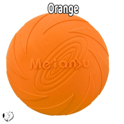 -20% Hundefrisbee Hundespielzeug PfotenLAND Orange 15CM 