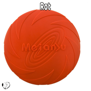 -20% Hundefrisbee Hundespielzeug PfotenLAND Rot 15CM 