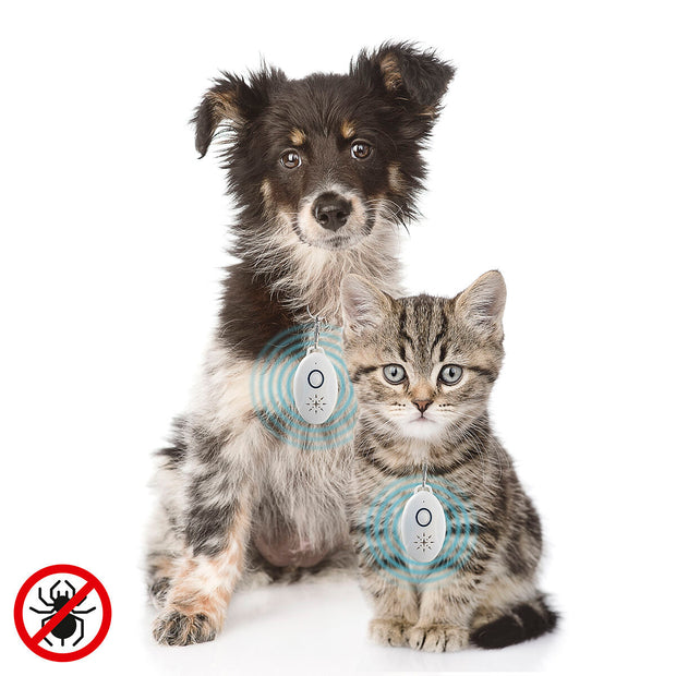 Ultraschallgerät für Haustierparasiten Haustier-Produkte, Hunde InnovaGoods   